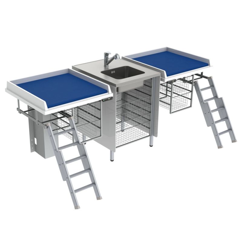 Table à langer pour handicapé - Granberg - électrique - 335-082-13 - hauteur variable 67-107 cm - 50 kg max_0