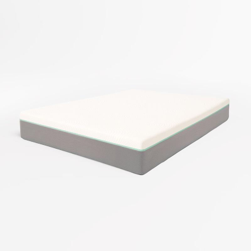THE WHITE STONE Matelas double 160 X 190 | Mousse Breeze + ressorts | H25 cm | Cert. Médical | Respirant, déhoussable - blanc multi-matériau CHRONO_0
