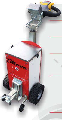 Tireur pousseur électrique avec timon réglable en hauteur et en inclinaison - Capacité de traction 700 kg sur terrain plat - Imove 400 - STI constructeur_0