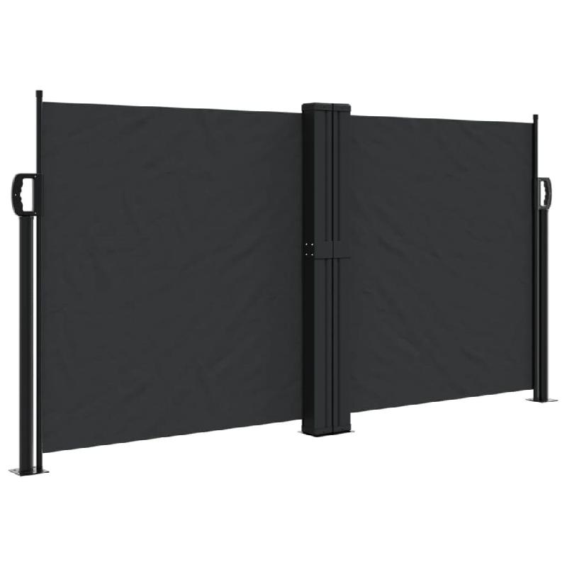 VidaXL Auvent latéral rétractable noir 120x600 cm Modèle Boréal Advance Élite - 4004594_0