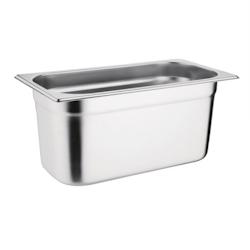 Bac Gastro Inox GN 1/3 - 150 mm - Vogue - 5,7 L - Construction solide en inox 201_0