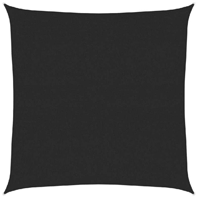 Voile d'ombrage 160 g/m² Noir 7x7 m PEHD Modèle Horizon - 311720_0