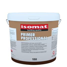 0205/6 - Primer Professional - Primaire acrylique concentré - Isomat - à base d’eau - consommation 15-20 m²/l/couche - adhérence élevée et pénétration_0