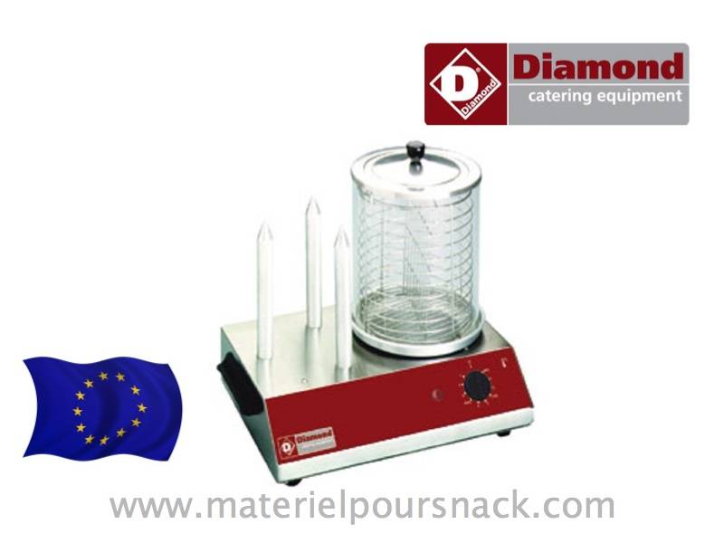 Chauffe saucisses 3 plots marque diamond modèle star-hd/r_0