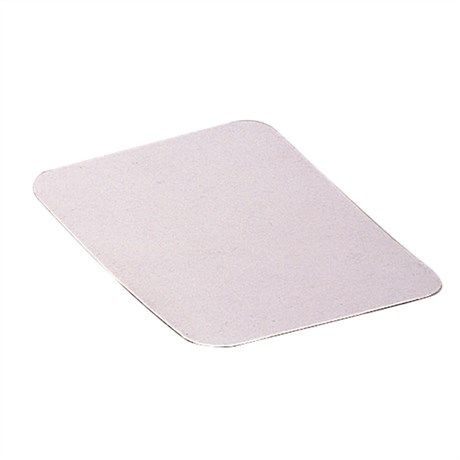 COUVERCLE POUR RÉF 135.95/96 22X17.2 CM ALUMINIUM BLANC (VENDU PAR 100)