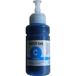 Encre compatible Epson EcoTank ET-14000/ET-2500/L100/L350/L550 (C13T66424A) Cyan 70ml - E6642C_0