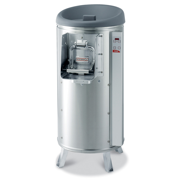 Éplucheuse T25E - 25 kg - plateau et cylindre abrasifs - sur pied - corps inox - pour 100 à 500 couverts_0