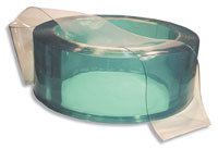 Lanières pour portes - transparentes - grand froid +10 à -40°C - largeur 190mm ou 300mm_0