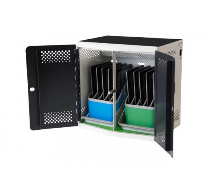 LocknCharge iQ 10 - Station de charge sécurisée pour tablettes et iPad, montage mural ou bureau_0
