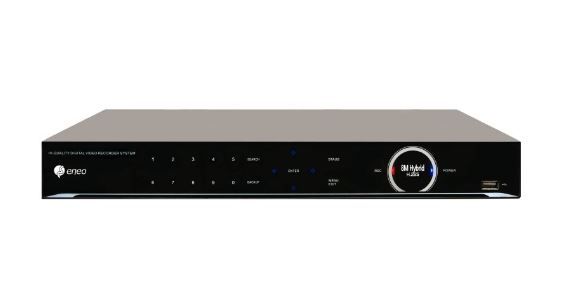 Mer-28n040000a - Enregistreur HDCVI Eneo - 4 canaux avec résolution UHD 4K et multi-signaux_0