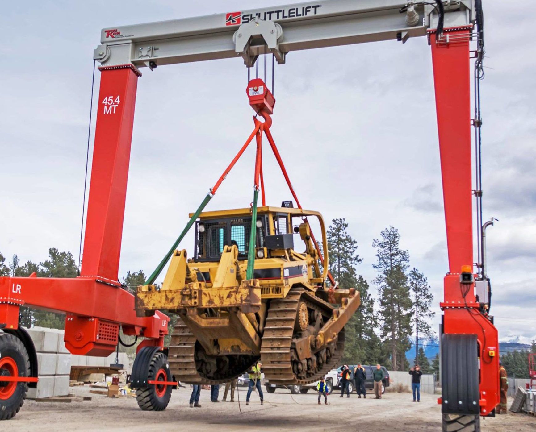 Série sb portique de levage - shuttelift - 30 à 200 tonnes_0