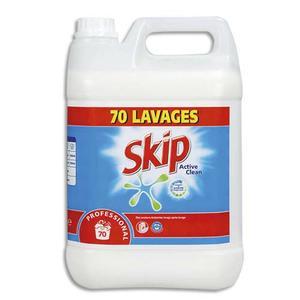 Skip bidon de 5 litres lessive liquide standard 70 lavages anti : calcaire, corrosion et redéposition_0