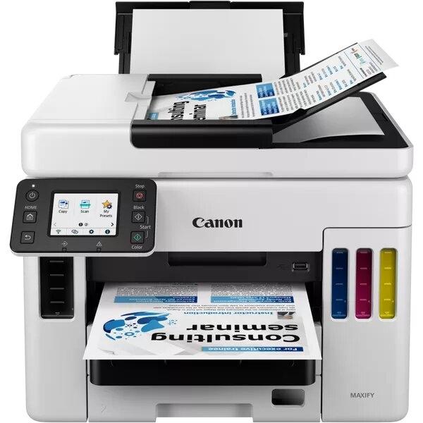 Canon MAXIFY GX6040 - Imprimante jet d'encre couleur A4 - 600x1200 DPI - Wifi - Duplex - Réservoir d'encre (4470C009)_0