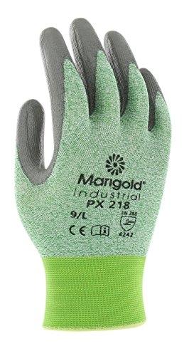 Ansell PX218 - Gants en polyéthylène gris, protection mécanique, anti-coupures, normes EN420 et EN388_0