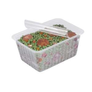 Barquette translucide scellable et micro-ondable 750cc - Alphacel - 192x137 mm - Lot de 1260_0