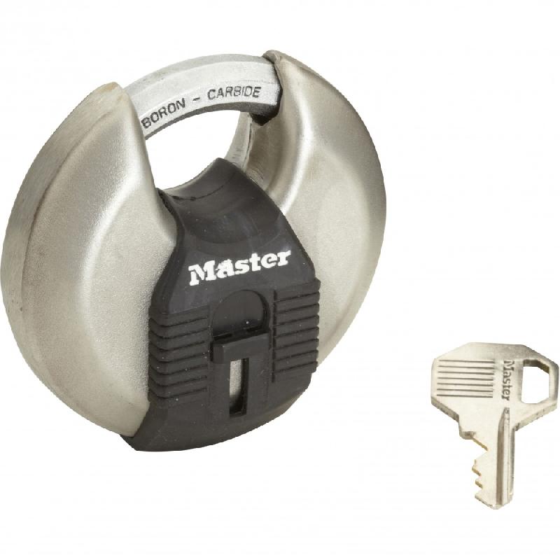 Cadenas à clé MASTER LOCK acier, l.70 mm_0
