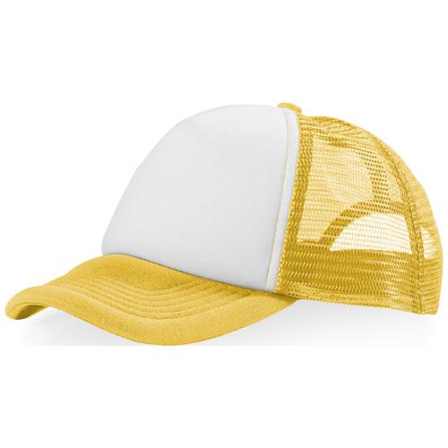Casquette 5 panneaux Trucker 11106904 - 100% polyester avec panneau avant en mousse et filet plastique_0