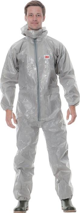 Combinaison de protection 4570 taille XXL gris catégorie EPI III 3M_0