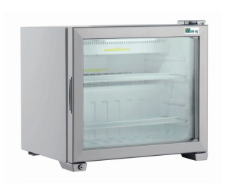 Congélateur porte en verre pour surgelés - 49L - R290 - Température -13°C à -22°C - Éclairage LED_0
