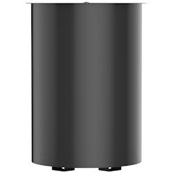 Rossignol - Corbeille publique 60L URBIS à poser ou fixer - acier traité anti-corrosion - gris manganèse et gris acier - réf. 56205_0