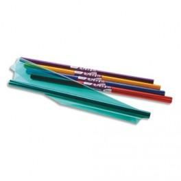 ELBA ROULEAU COUVRE LIVRE ÉCONOMIQUE 0,7X2M POLYPRO 5/10° - ASSORTIS : BLEU, ROUGE, VERT