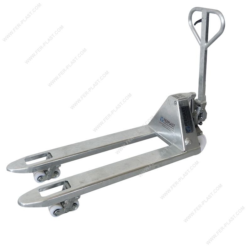 FPGS25-G - Transpalette manuel galvanisé Ferplast - 2500 kg - Structure en acier et pompe en laiton_0