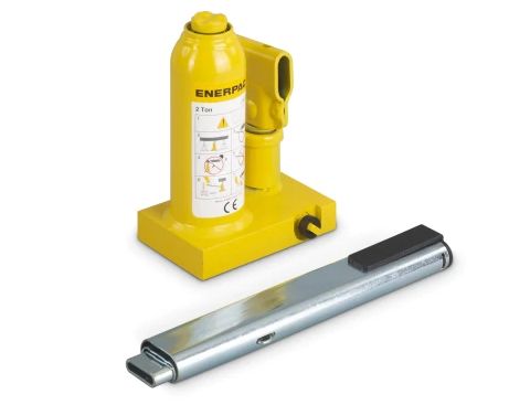 Gbj002a - crics bouteille en acier pour applications industrielles - enerpac - capacité : 19,6 kn_0