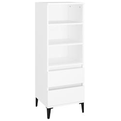 Helloshop26 - Buffet bahut commode armoire meuble de rangement organisateur cuisine salle de séjour salon haut 40 x 36 x 110 cm bois 02_0032443 - 300_0