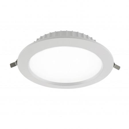 Luminaire encastré au plafond calypso ip44 push led smd 25w 3000k blanc_0