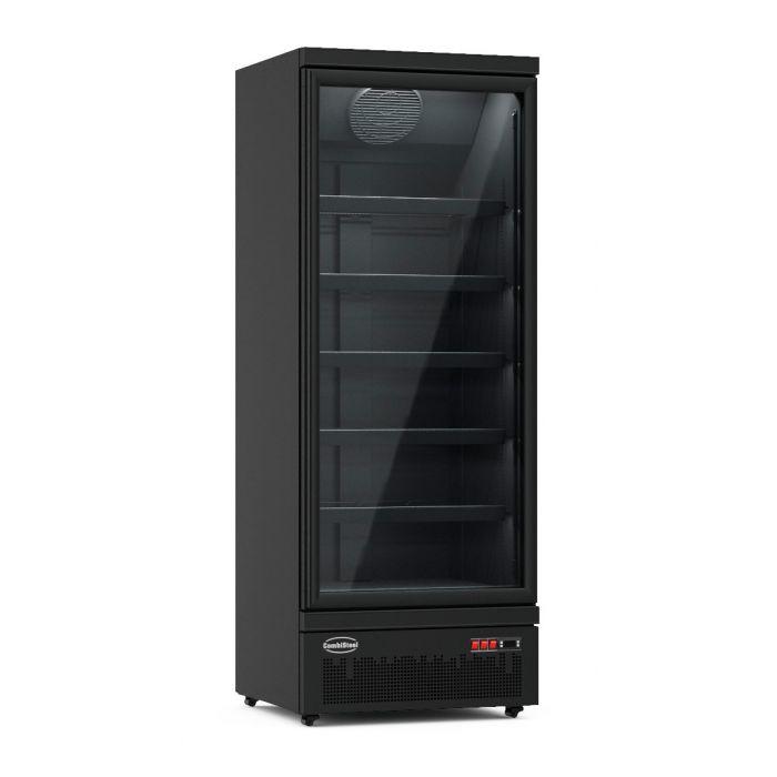 Réfrigérateur porte vitrée 0/+10°c 600 l noir - 7455.2242_0