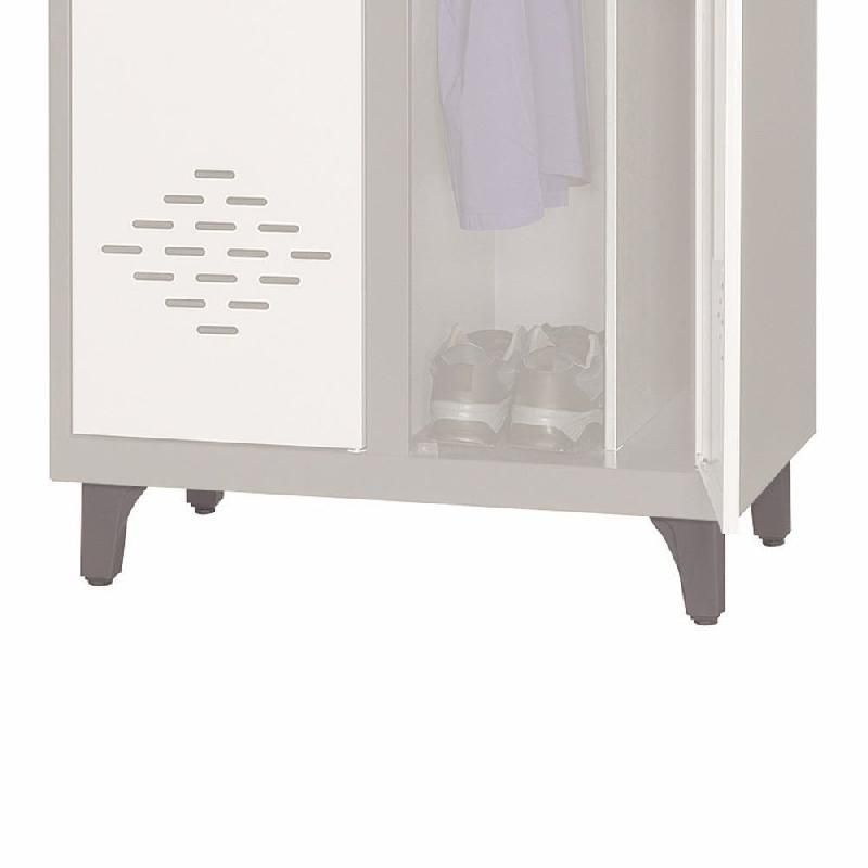 SOCLE 4 PIEDS POUR VESTIAIRE MONOBLOC AVANTAGE