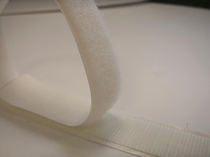 Velcro adhésif en bande - 20 mm x 1 m - boucles et crochets - mâle et femelle_0