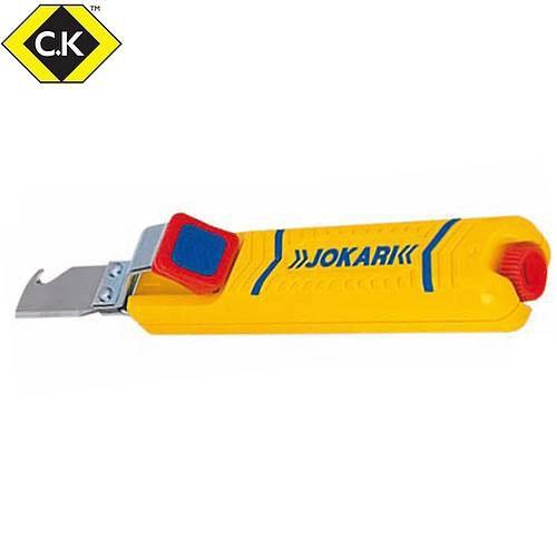 Dénudeur de câbles JOKARI n°28 CK T10280 - Universel avec lame double face et crochet de séparation_0