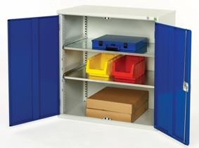 Armoire d'atelier à tablette - Réf 169 11 812.11v - Largeur 1000 mm - Profondeur 350 mm - Hauteur 1000 mm_0
