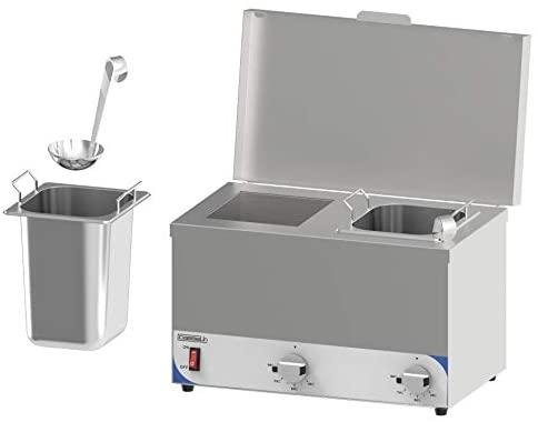 Bain marie à sauce compact 2 cuves CASSELIN CBMSC2H_0