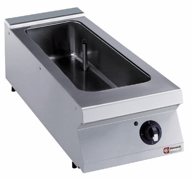 Bain-marie électrique 4 gn 1/3 hauteur 150 mm a poser - E22/BM4T-N_0