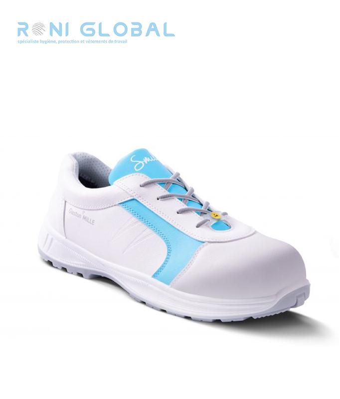 Chaussures de sécurité basses hygiène et santé S2 SRA ESD - Daylight Gaston Mille - Design moderne et confort optimal_0