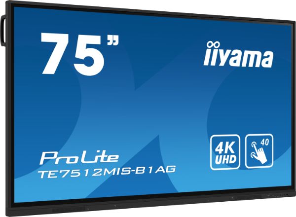 Écran tactile interactif - IIYAMA - Gamme TE7512MIS-B3AG - 75 pouces_0