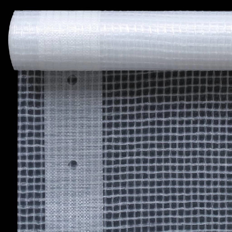 Helloshop26 - Bâches polyvalent et robuste 2 pièces 260 g/m² 4 x 3 m blanc 02_0002226 - 3000097031533_0