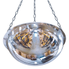 Miroir demi-sphère à suspendre sous sprinkler - vision 360° - incassable en polycarbonate_0