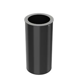 Rossignol - Poubelle de tri ouverture calibrée 50L NEOTRI - gris - gris métal 52303_0