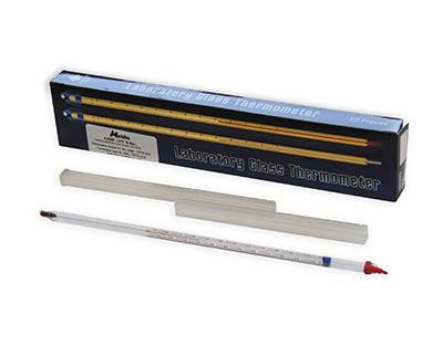 Thermomètre échelle int. Liq. Rouge, -10/110 (0,5), avec certificat de lot - Ref.: KJD012_0