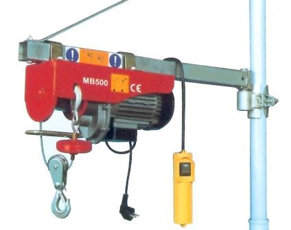 TOPCAR - Mini Treuil Électrique MB500 - Capacité 0,5T - Moteurs Européens - Voltage 110/220 - Puissance 900W_0