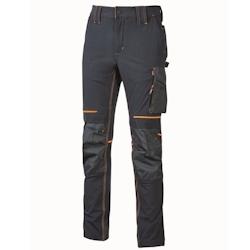 U-Power - Pantalon de travail Slim Fit bleu foncé ATOM Bleu Foncé Taille XL - XL bleu 8033546418420_0