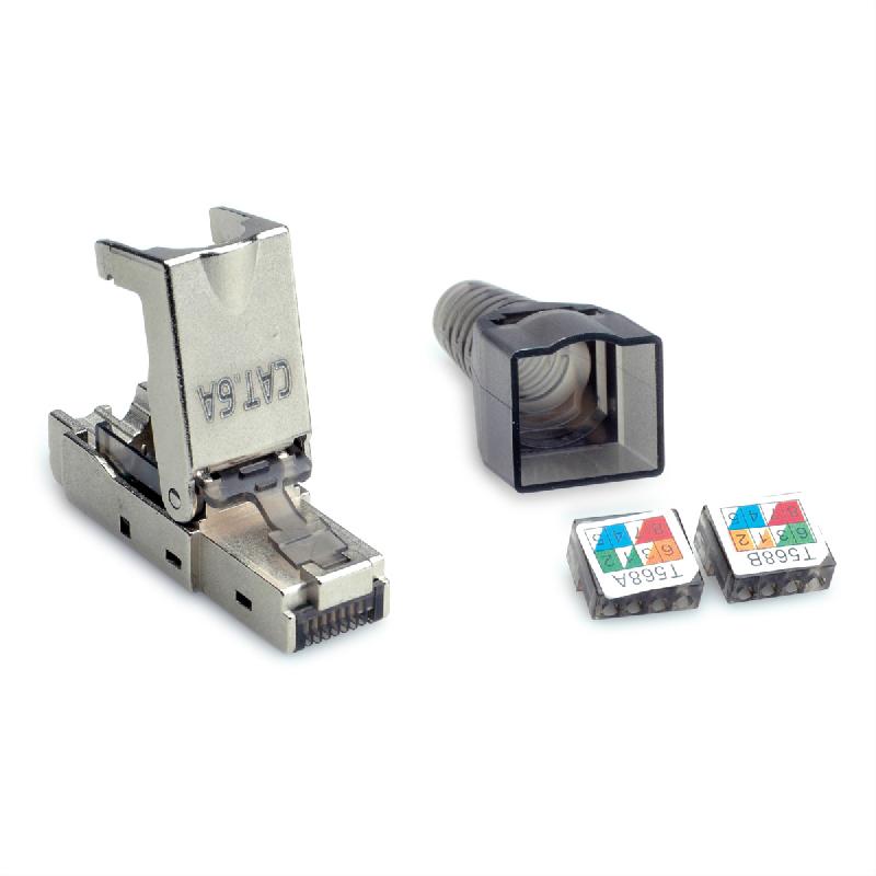 VALUE Connecteur RJ-45 à confectionner Cat.6A (Classe EA), STP_0