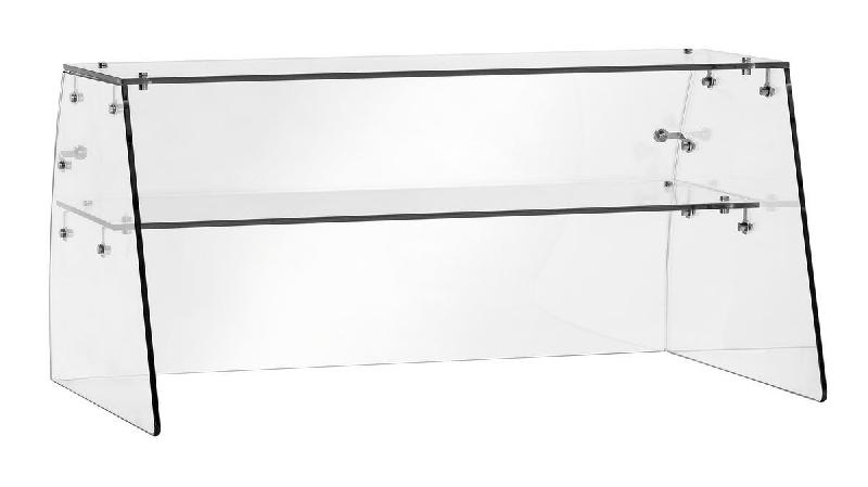 Vitrine en verre 900T2GL - 1 étagère intermédiaire - Marque BARTSCHER - Dimensions : L 880 x P 540 x H 425 mm_0
