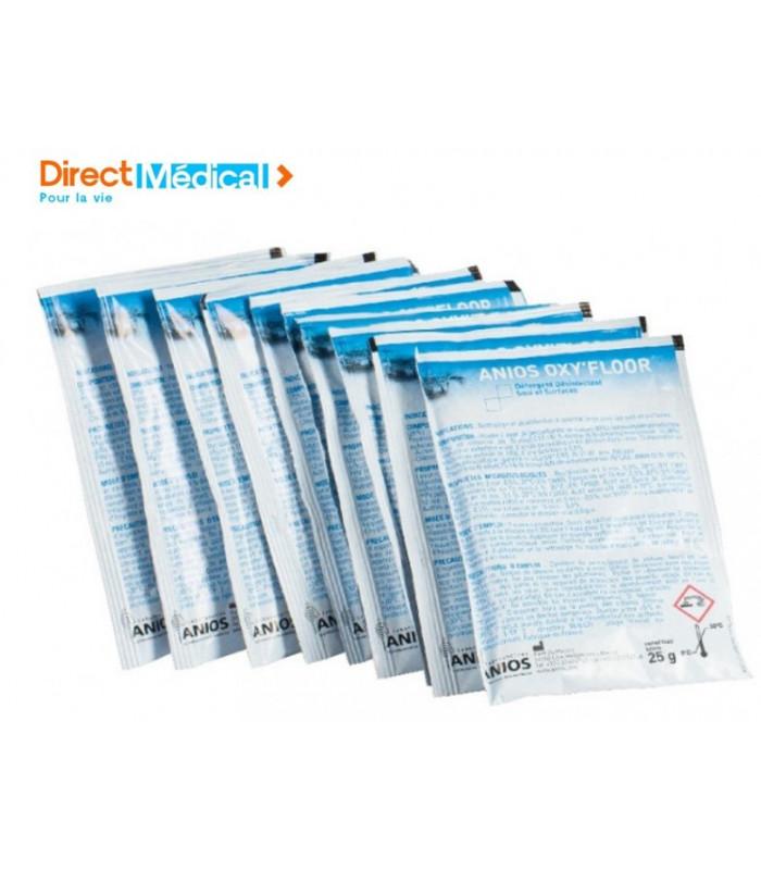 Anios Oxy'Floor - Détergent désinfectant sol et surface - Sachet 25 g à diluer 5L_0