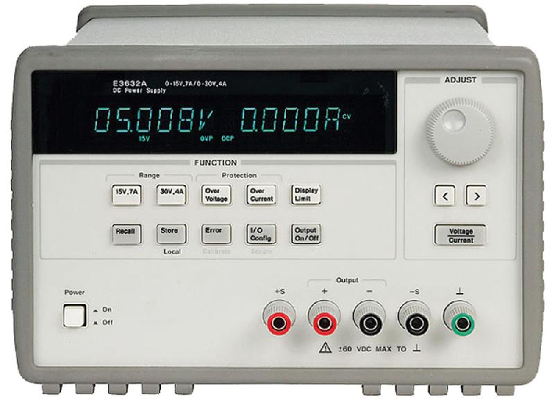 E3634A | Alimentation numérique 1 voie programmable double gamme, 25 V / 7 A ou 50 V / 4 A, puissance 200 W_0