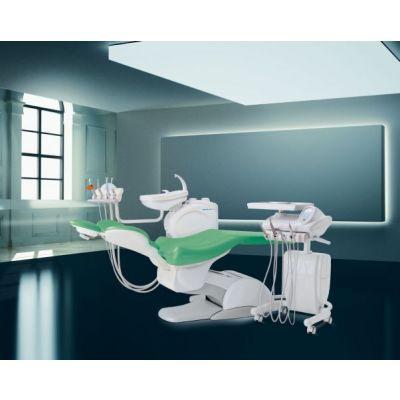 Fauteuil dentaire Castellini Puma Eli 5 Cart - DAMA avec 4 programmes, joystick à pied, têtière double articulation_0