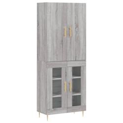 Helloshop26 - Buffet bahut commode armoire meuble de rangement organisateur cuisine salle de séjour salon haut sonoma 69,5 x 34 x 02_0035431 - 300021_0